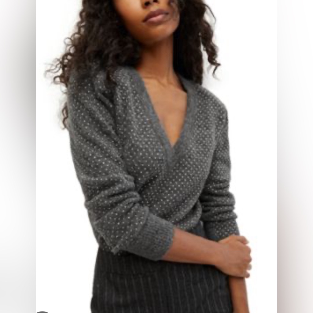 Nwt Veronica Beard Pablah V-Neck Embellished Sweater